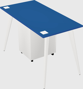 Modern rectangular office desk