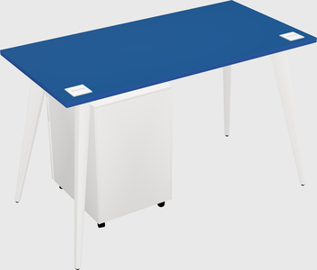 Modern rectangular office desk