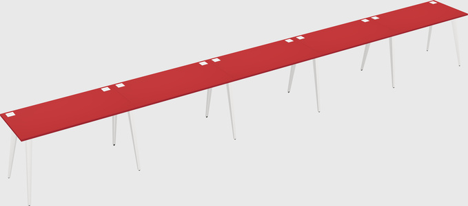Modern rectangular office desk