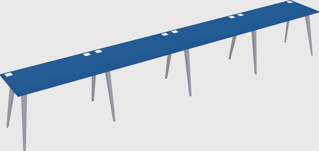 Modern rectangular office desk