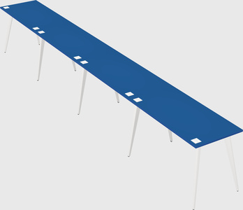 Modern rectangular office desk