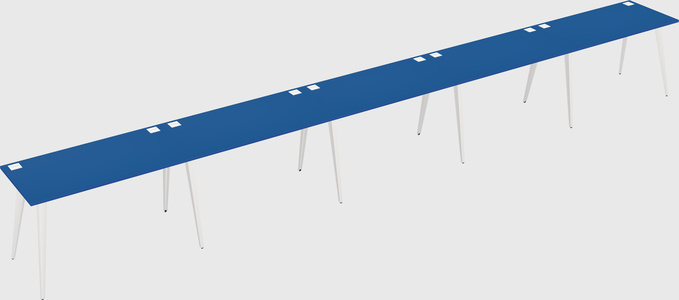 Modern rectangular office desk