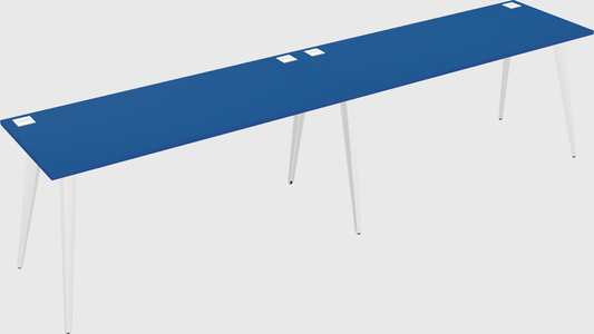Modern rectangular office desk