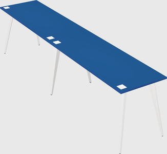 Modern rectangular office desk
