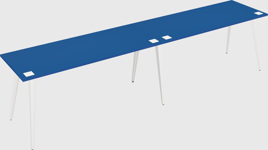 Modern rectangular office desk