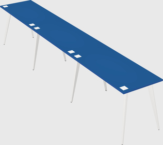 Modern rectangular office desk