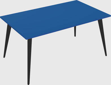 Modern rectangular office desk