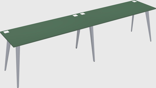 Modern rectangular office desk