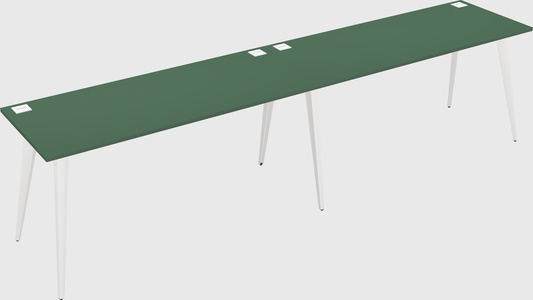 Modern rectangular office desk