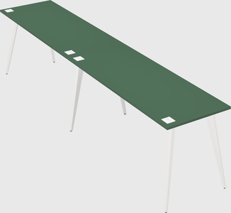 Modern rectangular office desk