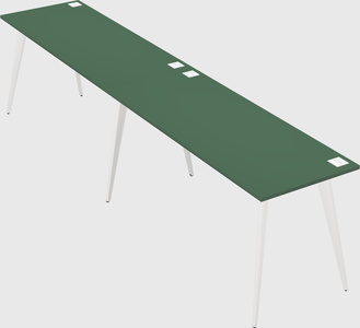 Modern rectangular office desk