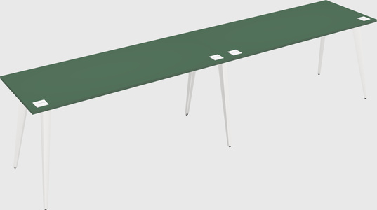 Modern rectangular office desk