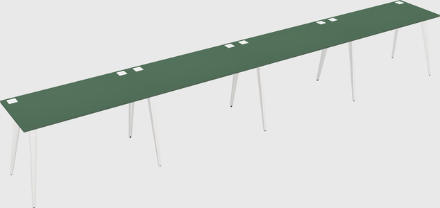 Modern rectangular office desk