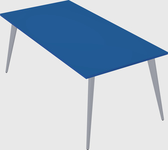Modern rectangular office desk