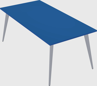 Modern rectangular office desk