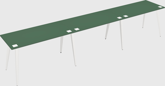 Modern rectangular office desk