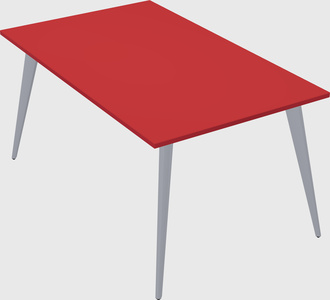 Modern rectangular office desk