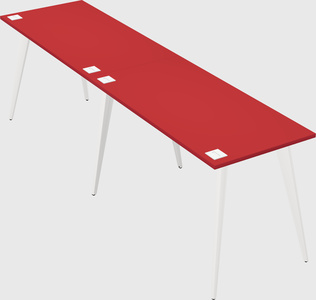 Modern rectangular office desk