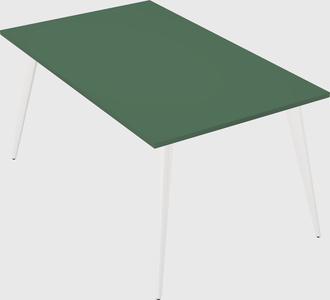 Modern rectangular office desk