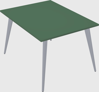 Modern rectangular office desk