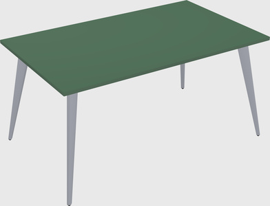 Modern rectangular office desk