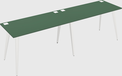 Modern rectangular office desk