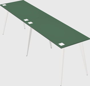 Modern rectangular office desk