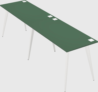 Modern rectangular office desk
