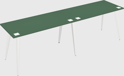 Modern rectangular office desk
