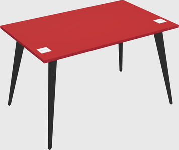 Modern rectangular office desk