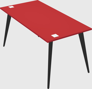 Modern rectangular office desk