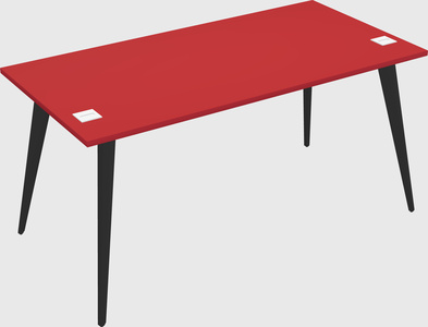 Modern rectangular office desk