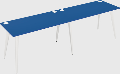 Modern rectangular office desk