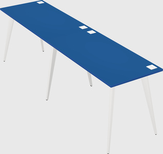 Modern rectangular office desk