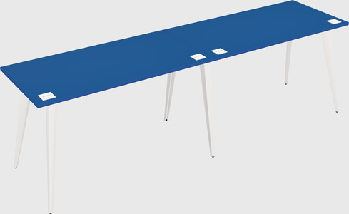 Modern rectangular office desk