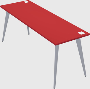 Modern rectangular office desk