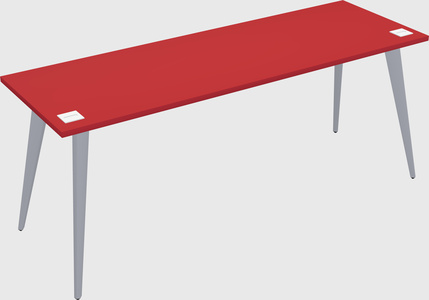 Modern rectangular office desk