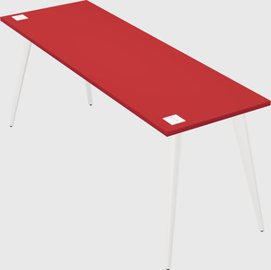 Modern rectangular office desk