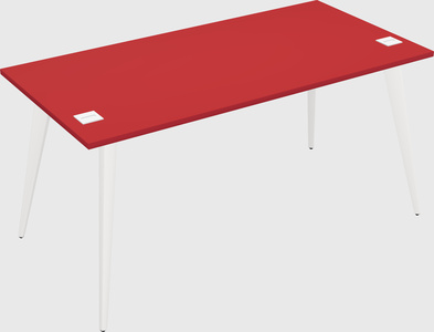 Modern rectangular office desk
