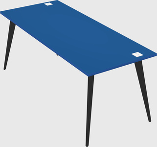 Modern rectangular office desk