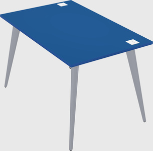 Modern rectangular office desk