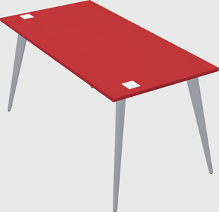 Modern rectangular office desk