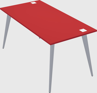 Modern rectangular office desk