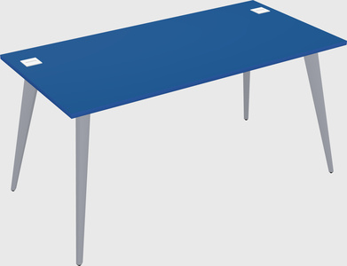 Modern rectangular office desk