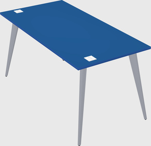 Modern rectangular office desk
