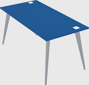 Modern rectangular office desk