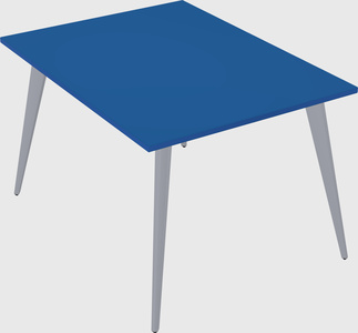 Modern rectangular office desk