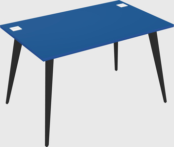Modern rectangular office desk