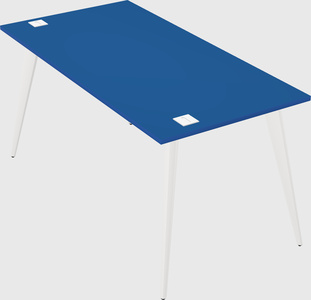 Modern rectangular office desk