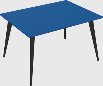 Modern rectangular office desk